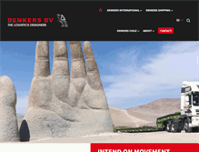 Tablet Screenshot of denkersbv.com